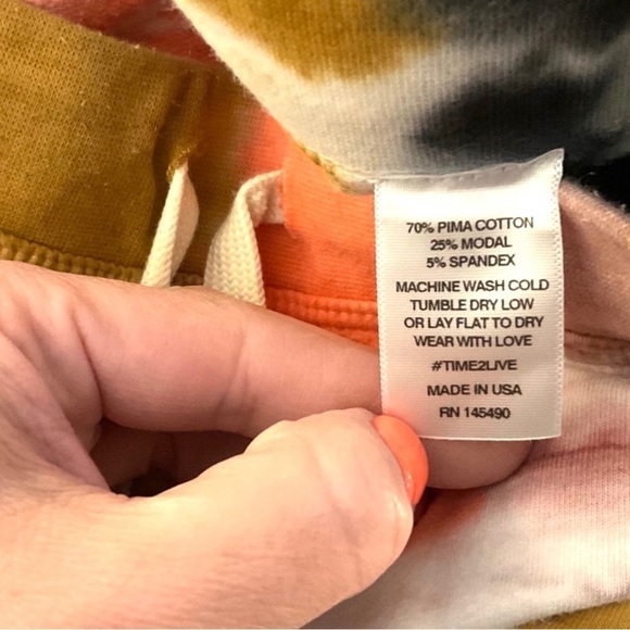 🔥 SALE - WOMEN’S Electric & Rose Tie Dye Sweatpants Joggers -Size Small - Picture 8 of 8